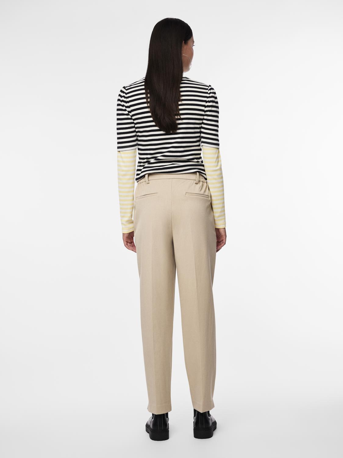 PCCAMIL Pants - White Pepper
